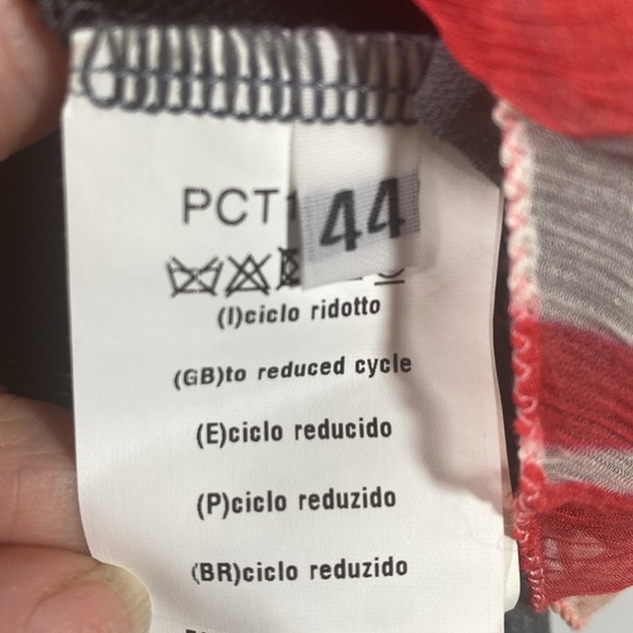 Pianura Studio Silk blend Draped Tank Top Size 44 - Picture 4 of 5